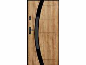 Drzwi zewnętrzne amazonka dąb turner 90p komplet PANTOR