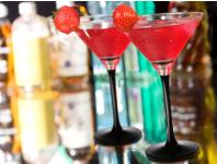 Zdjęcie: Kieliszek martini 360 ml czarna nóżka ALTOM DESIGN