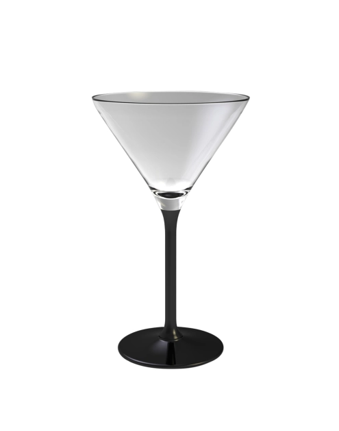 Zdjęcie: Kieliszek martini 360 ml czarna nóżka ALTOM DESIGN