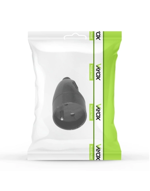 Zdjęcie: Gniazdo wtyczkowe przenośne pojedyńcze 16A, 250V rozbieralne 2p+z GN-171 czarny VAYOX