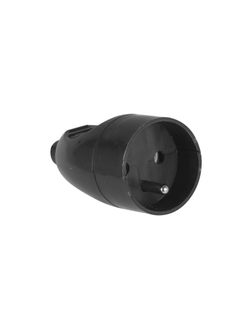 Zdjęcie: Gniazdo wtyczkowe przenośne pojedyńcze 16A, 250V rozbieralne 2p+z GN-171 czarny VAYOX