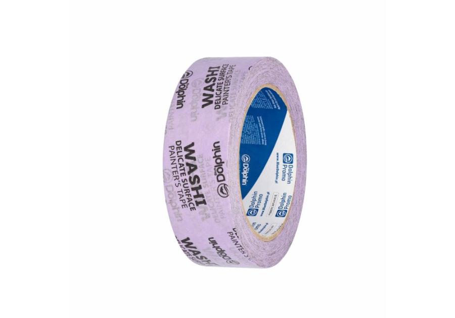 Zdjęcie: Taśma Washi delikatne powierzchnie 35 mm - 50 m TASMYBDT BLUEDOLPHIN