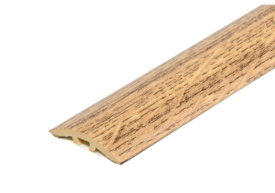 Zdjęcie: Kształtownik PVC wcisk wąski 30 mm 2w1 L= 1,80 m Dąb Naturalny okleina mat CEZAR