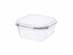 Pojemnik z pokrywką kwadratowy 0,45 L 13,6x13,6x6,5 cm Fresh ALTOMDESIGN