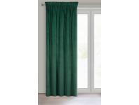 Zdjęcie: Zasłona gotowa Villa na taśmie 140x270 cm ciemnozielony EUROFIRANY