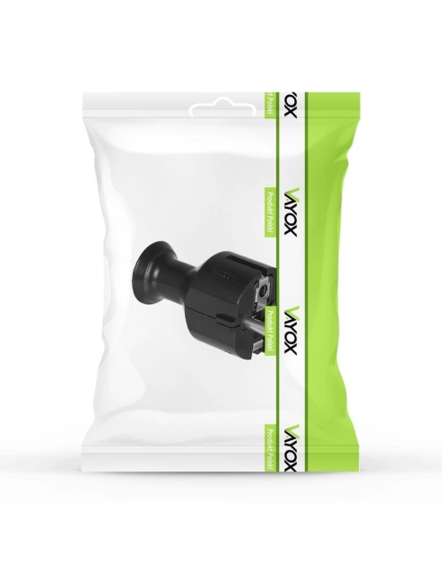 Zdjęcie: Wtyczka prosta rozbieralna Uni-Schuko 2p+Z Schuko 16A 250V WT-40 czarny VAYOX