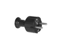 Zdjęcie: Wtyczka prosta rozbieralna Uni-Schuko 2p+Z Schuko 16A 250V WT-40 czarny VAYOX