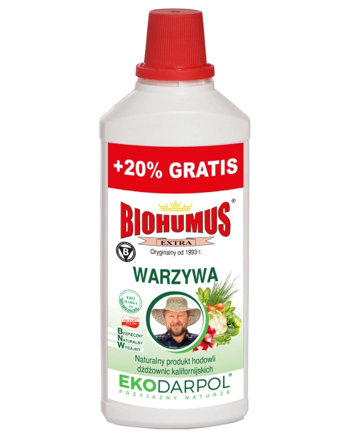 Zdjęcie: Nawóz ekologiczny do warzyw 1 L + 20 % gratis EKODARPOL