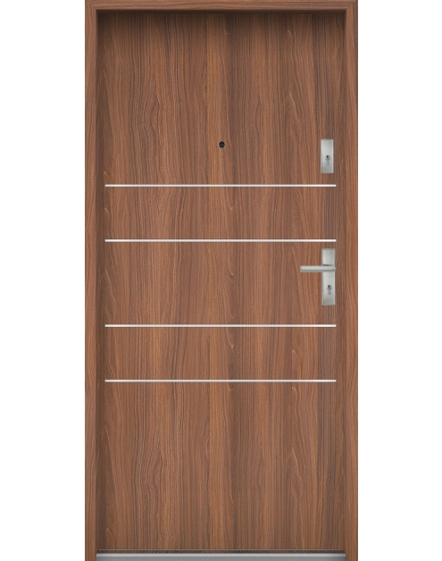 Zdjęcie: Drzwi wejściowe do mieszkań Bastion A-30 Akacja 80 cm (NW) lewe ODR KR CENTER