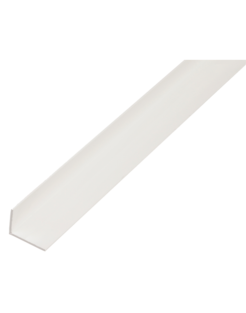 Zdjęcie: Profil kątowy PVC biały 2000x25x20x2,0 mm ALBERTS
