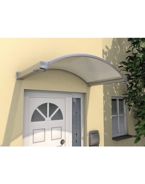 Zdjęcie: Zadaszenie Rondo NO efekt stali 1600x900x300 mm PC kom 6 mm GUTTA