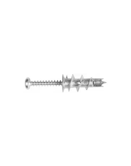 Zdjęcie: Łącznik metalowy R-DRA-02PLUS samowiercący 13x31 mm z wkrętem 4,2x32 mm 100 szt. RAWLPLUG