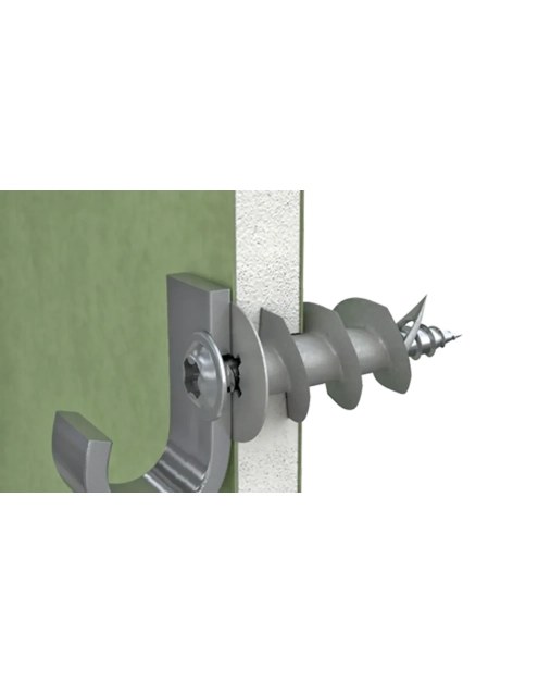 Zdjęcie: Łącznik metalowy R-DRA-02PLUS samowiercący 13x31 mm z wkrętem 4,2x32 mm 100 szt. RAWLPLUG