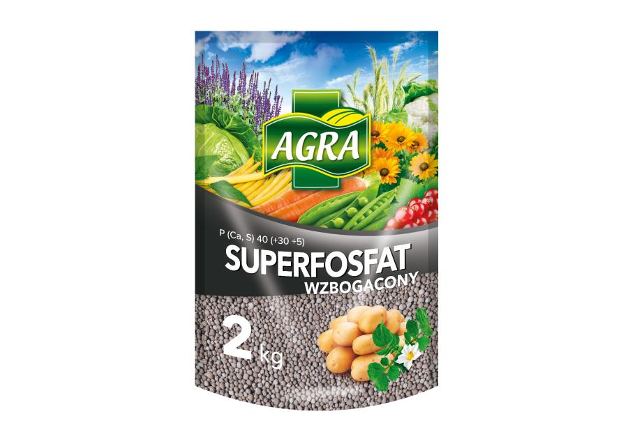 Zdjęcie: Superfosfat wzbogacony granulowany Agra 2 kg AGRECOL