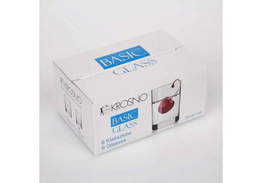 Zdjęcie: Komplet 6 kieliszków wódka 30 ml KROSNO