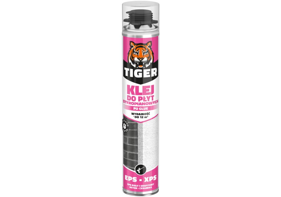 Zdjęcie: Klej do płyt styropianowych EPS-XPS, szary 750 ml TIGER