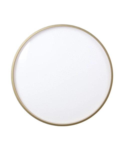 Zdjęcie: Lampa sufitowa Florida plafon czarno złoty 18 W Led 33 cm klosz biały CANDELLUX