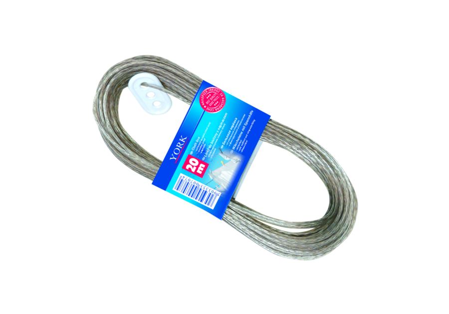 Zdjęcie: Linka do bielizny 20 m stalowa z napinaczem YORK