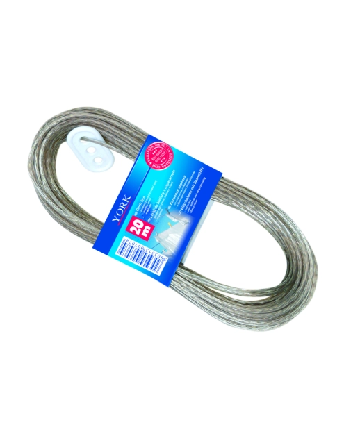 Zdjęcie: Linka do bielizny 20 m stalowa z napinaczem YORK