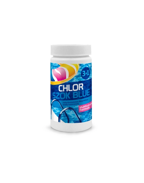 Zdjęcie: Chlor szok blue multifunkcyjny 1kg GAMIX