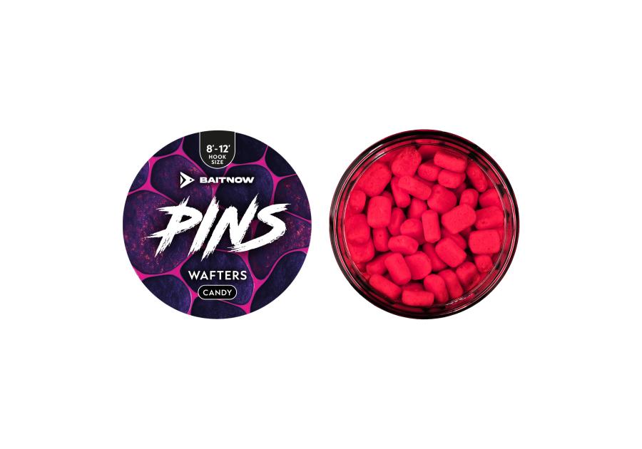Zdjęcie: Przynęta wafters do method feeder Pins Candy 12 g BAITNOW