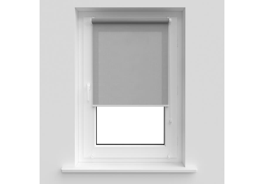 Zdjęcie: Roleta Mini Lux 68x150 cm kolor 520 szary DECODESIGN