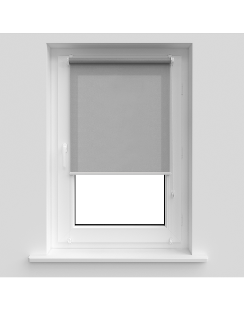 Zdjęcie: Roleta Mini Lux 68x150 cm kolor 520 szary DECODESIGN