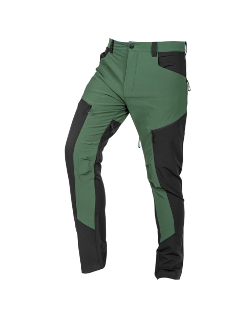 Zdjęcie: Spodnie robocze Outdoor 4 way stretch, zielone-szare, rozmiar XXXL GTX