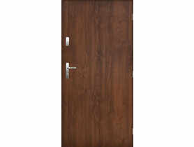 Drzwi zewnętrzne folk orzech 90p kpl PANTOR