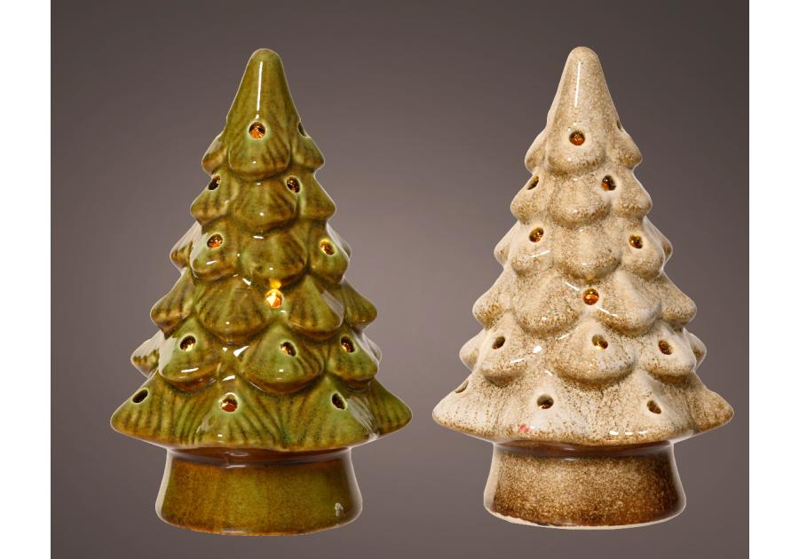 Zdjęcie: Dekoracja wewnętrzna LED w kształcie choinki 9x15 cm KAEMINGK