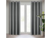 Zdjęcie: Zasłona gotowa Rita 140x250 cm szary EUROFIRANY