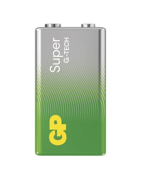 Zdjęcie: Bateria alkaliczna GP SUPER 9V (6LR61) 1PP EMOS