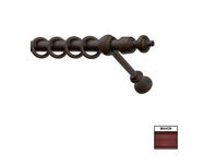 Zdjęcie: Karnisz pojedynczy Hermes 300 cm orzech KARWEL