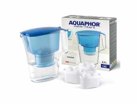 Dzbanek Time 2,5 L + 3 wkłady B25 Maxfor niebieski AQUAPHOR