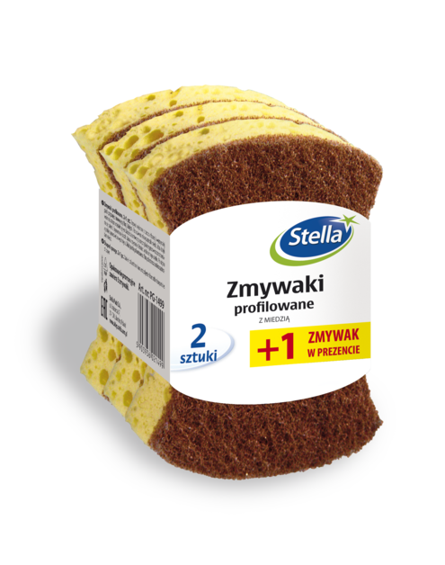 Zdjęcie: Zmywaki profilowane 2+1 STELLA