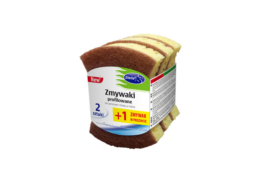 Zdjęcie: Zmywaki profilowane 2+1 STELLA