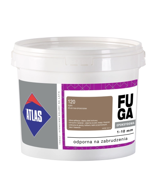 Zdjęcie: Fuga epoksydowa 1-10 mm toffi 2 kg ATLAS