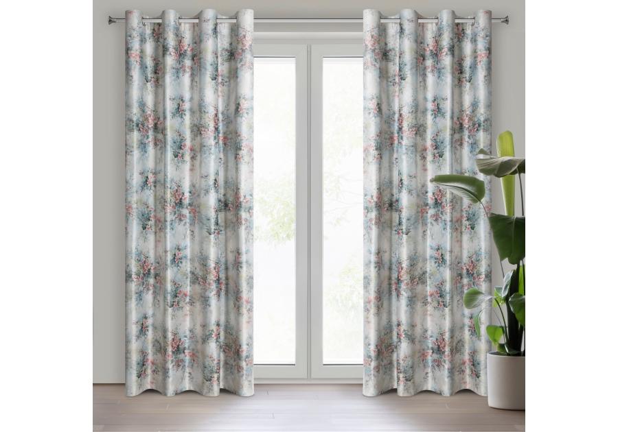 Zdjęcie: Zasłona gotowa Marisa 140x250 cm zielony EUROFIRANY