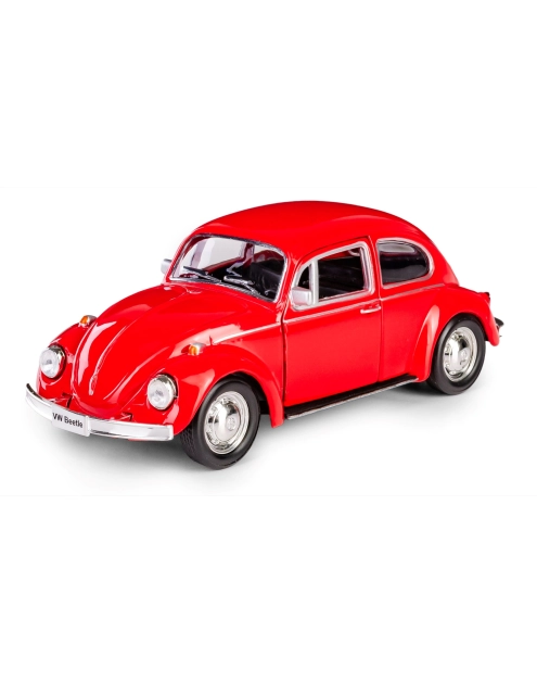 Zdjęcie: Model metalowy 5 Volkswagen Beetle 1967 czerwony RMZ