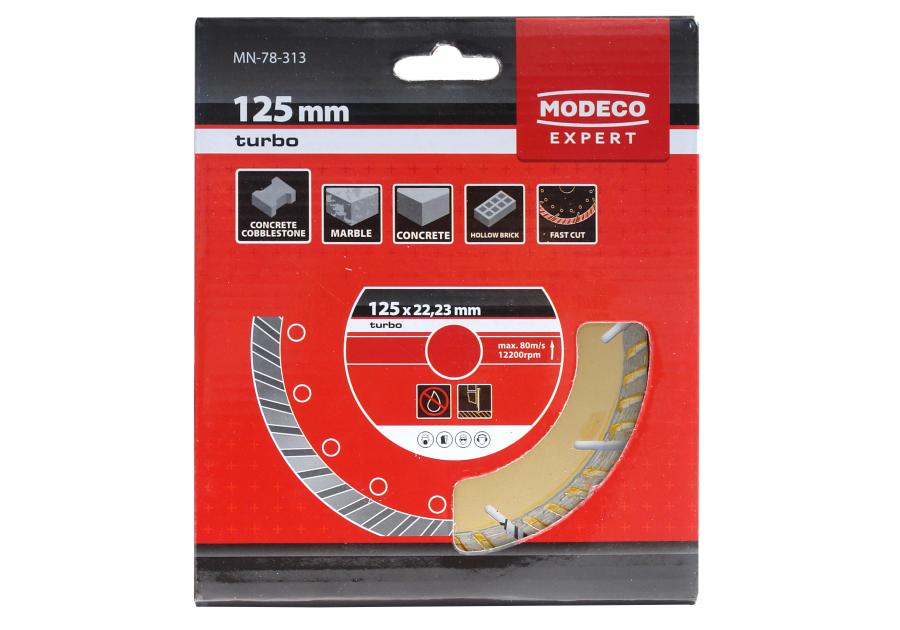 Zdjęcie: Ściernice diamentowe segmentowe typu Turbo 125 mm RAWLPLUG