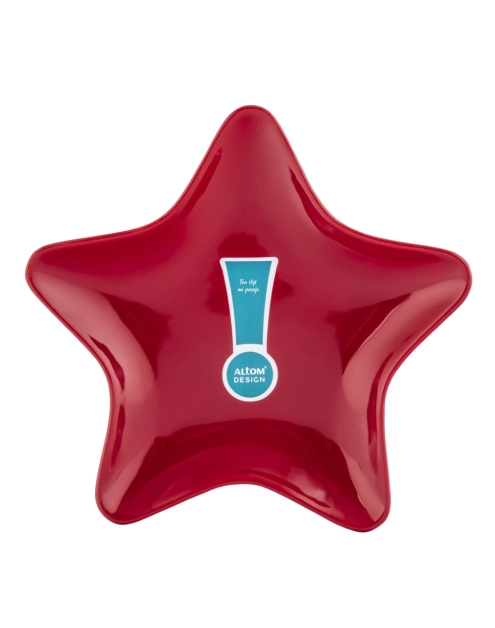 Zdjęcie: Naczynie gwiazdka czerwona 19x18x2 cm ALTOM DESIGN