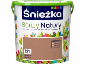 Farba Barwy Natury pachnący cynamon 121 2,5L ŚNIEŻKA
