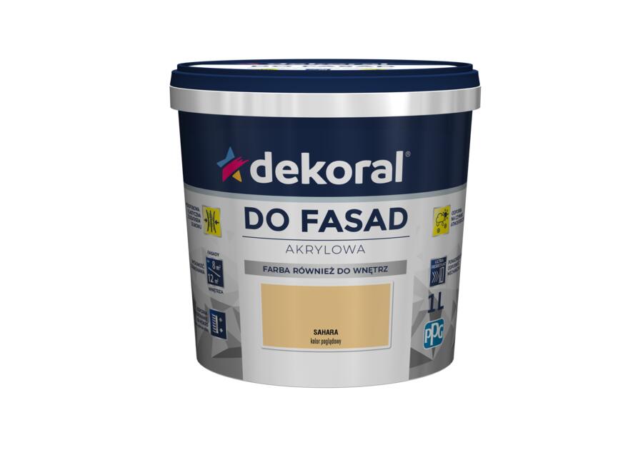 Zdjęcie: Farba fasadowa Sahara 1 L Polinit DEKORAL