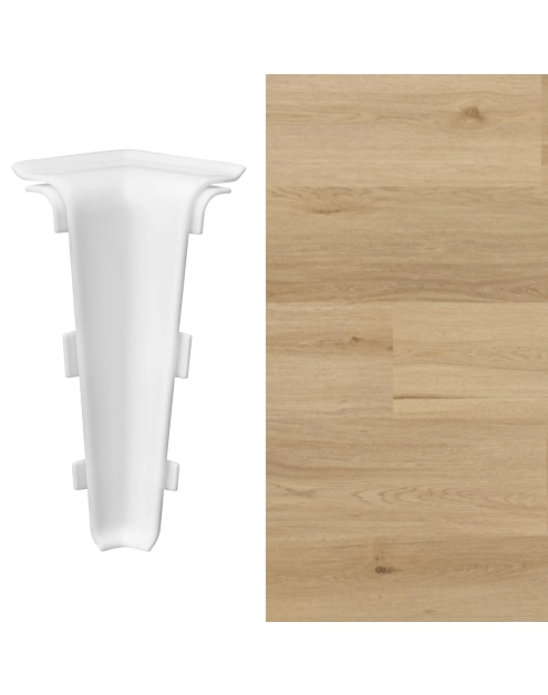 Zdjęcie: Narożnik wewnętrzny do listwy Mack 1 szt. dąb yankee ARBITON