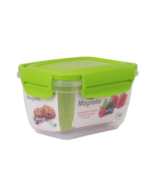 Zdjęcie: Pojemnik na żywność prostokątny 0,55 L beżowy MAGNOLIA