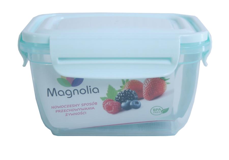 Zdjęcie: Pojemnik na żywność prostokątny 0,55 L beżowy MAGNOLIA