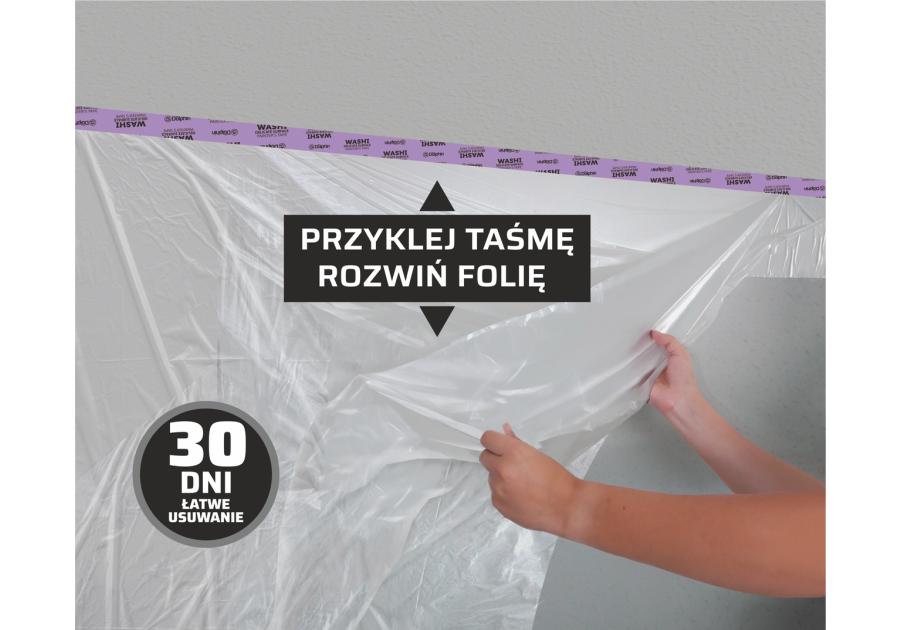 Zdjęcie: Taśma malarska Delikatne Powierzchnie Pro - Masker 280 cm BLUE DOLPHIN