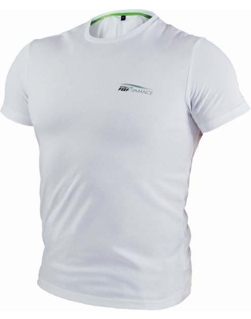 Zdjęcie: T-shirt sportowy męski biały runny m XXL performance s-78743 STALCO