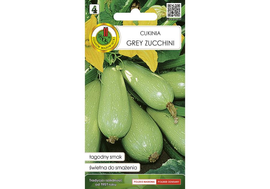 Zdjęcie: Dynia zwyczajna cukinia Grey Zucchini 2 g PNOS