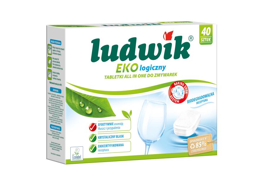 Zdjęcie: Tabletki do zmywarek All in one 40 sztuk LUDWIK